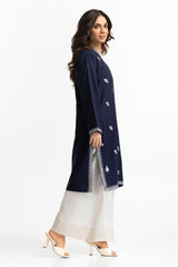 Chambray Embroidered Shirt KJ-43154