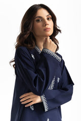 Chambray Embroidered Shirt KJ-43154