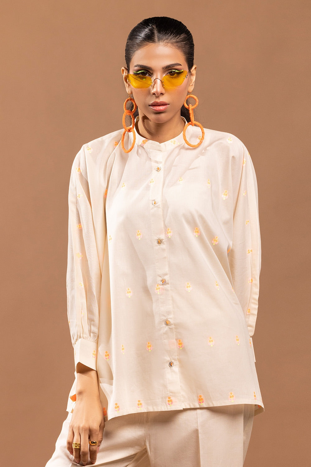 Jacquard Embellished Tunic KJ-43200
