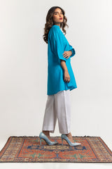 Dobby Dyed Tunic KJ-43242