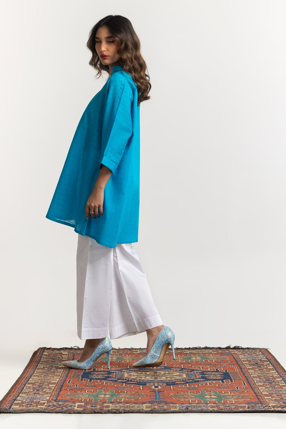 Dobby Dyed Tunic
