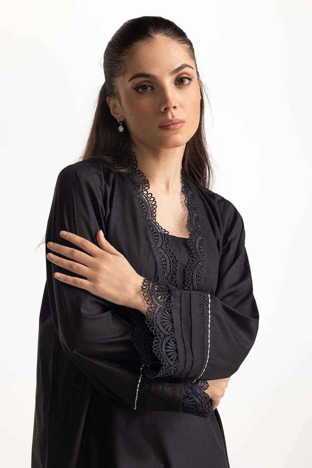 Lawn Embellished Shirt KJ-43305