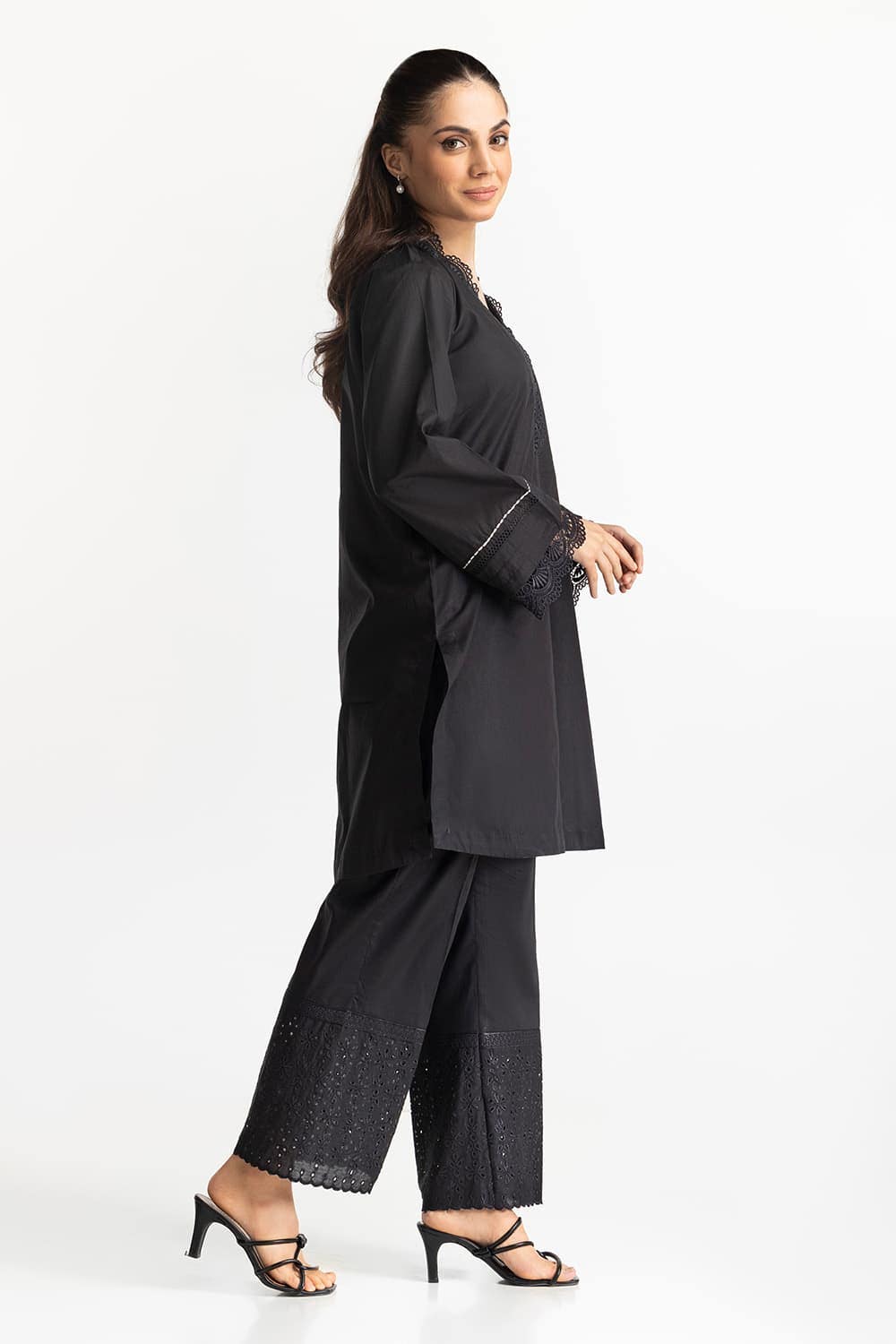 Lawn Embellished Shirt KJ-43305