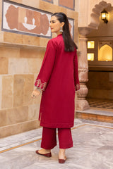 3 Piece Khaddar Embroidered  Suit KJP-42021