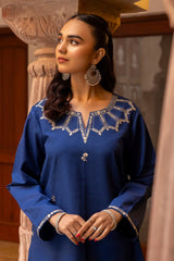 3 Piece Khaddar Embroidered  Suit KJP-42022