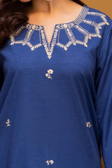 3 Piece Khaddar Embroidered  Suit KJP-42022