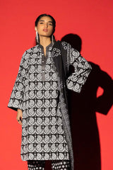 3 Piece Cambric Block Printed Suit KJP-43017