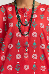 Printed Lawn Shirt Dupatta Dyed Trouser KJP-43154