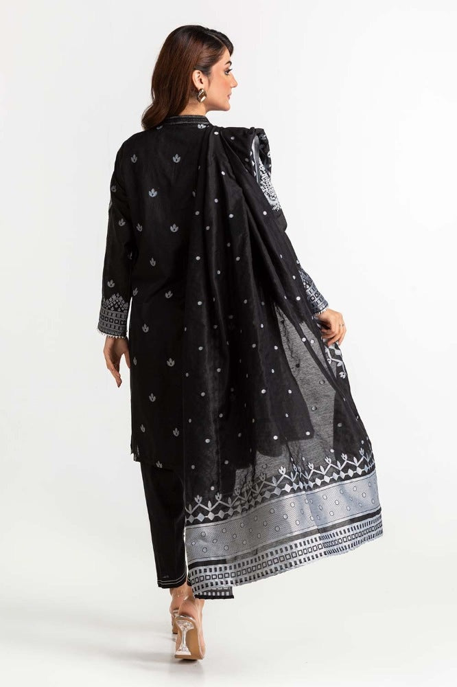 Jacquard Embroidered Suit KJP-43195