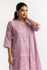 3 Piece Lawn Block Printed Suit KJP-43233