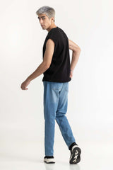 Knit Vest With Patch 224-111-070