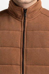Knitted Puffer Vest MN-KNV-WS24-551
