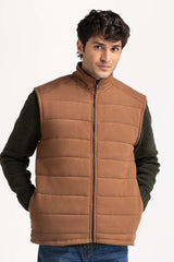 Knitted Puffer Vest MN-KNV-WS24-551