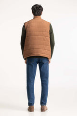 Knitted Puffer Vest MN-KNV-WS24-551