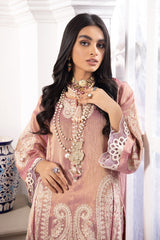 Luxury Pret Yarn Dyed Shirt With Raw Silk Trousers ILP-21-03 2 Piece