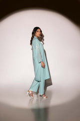 Dobby Embroidered Co-Ord Set KST-43015