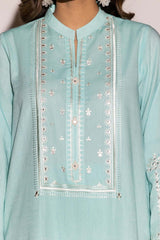 Dobby Embroidered Co-Ord Set KST-43015