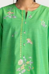 Paper Cotton Embroidered Co-Ord Set KST-43022