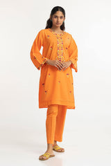 Paper Cotton Embroidered Co-Ord Set KST-43025