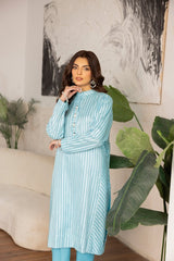 Lurex Jacquard Shirt and Trouser KST-43027