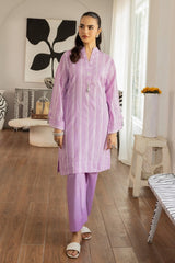 Lurex Jacquard Shirt and Trouser KST-43030