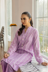 Lurex Jacquard Shirt and Trouser KST-43030