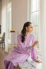 Lurex Jacquard Shirt and Trouser KST-43030