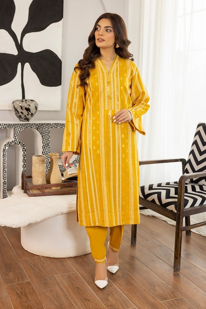 Lurex Jacquard Shirt and Trouser KST-43031