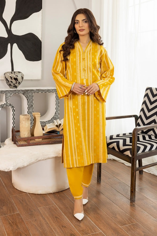 Lurex Jacquard Shirt and Trouser KST-43031