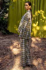 Yarn-dyed Co-Ord Set KST-43054