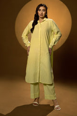 Seersucker Dyed Co-Ord Set KST-43055