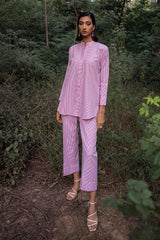 Yarn-dyed Co-Ord Set KST-43056