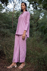Yarn-dyed Co-Ord Set KST-43056