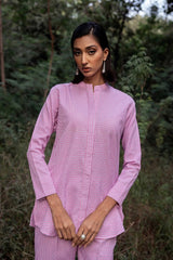 Yarn-dyed Co-Ord Set KST-43056