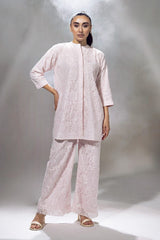 Poly Net Dyed Co-Ord Set KST-43066