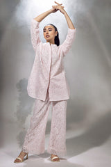 Poly Net Dyed Co-Ord Set KST-43066