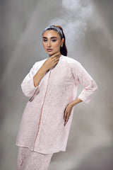 Poly Net Dyed Co-Ord Set KST-43066