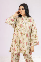 Seersucker Printed Co-Ord Set KST-43067