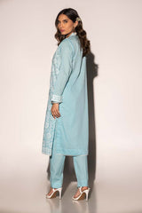 Cambric Embroidered Co-Ord Set KST-43089