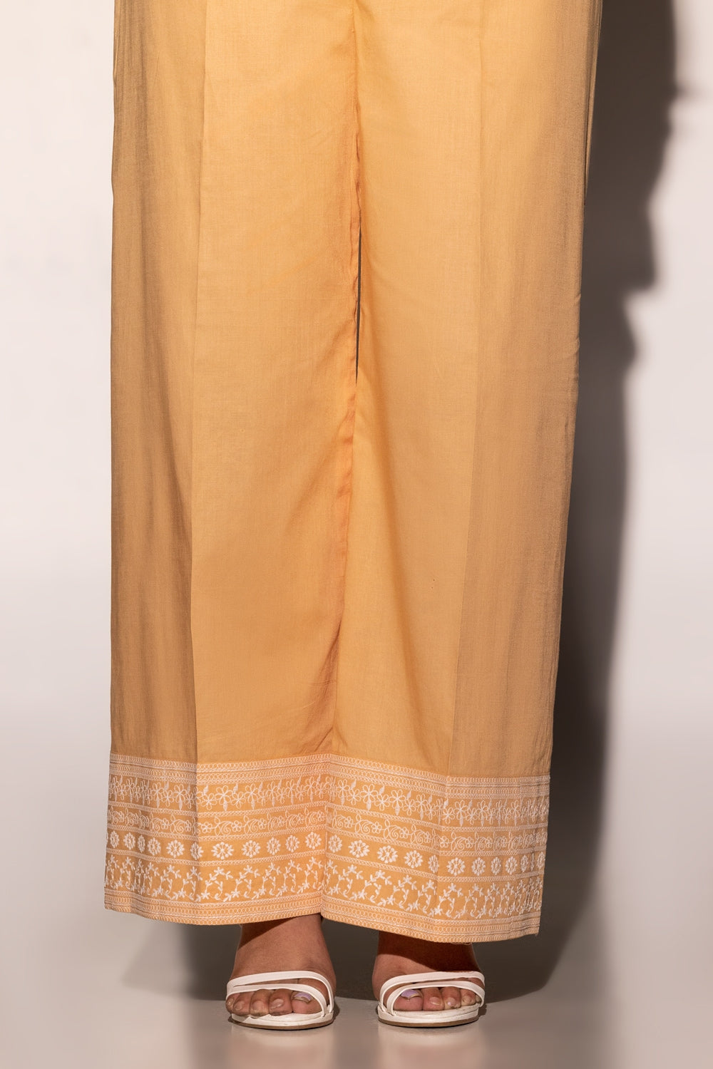 Cambric Embroidered Co-Ord Set