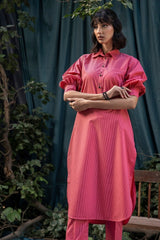 Yarn-dyed Co-Ord Set KST-43120