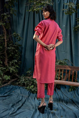 Yarn-dyed Co-Ord Set KST-43120