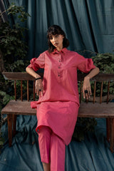 Yarn-dyed Co-Ord Set KST-43120