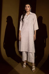 Jacquard Dyed Co-Ord Set KST-43122