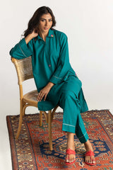 Blended Embroidered Co-Ord Set KST-43165