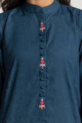 Blended Embroidered Co-Ord Set KST-43166