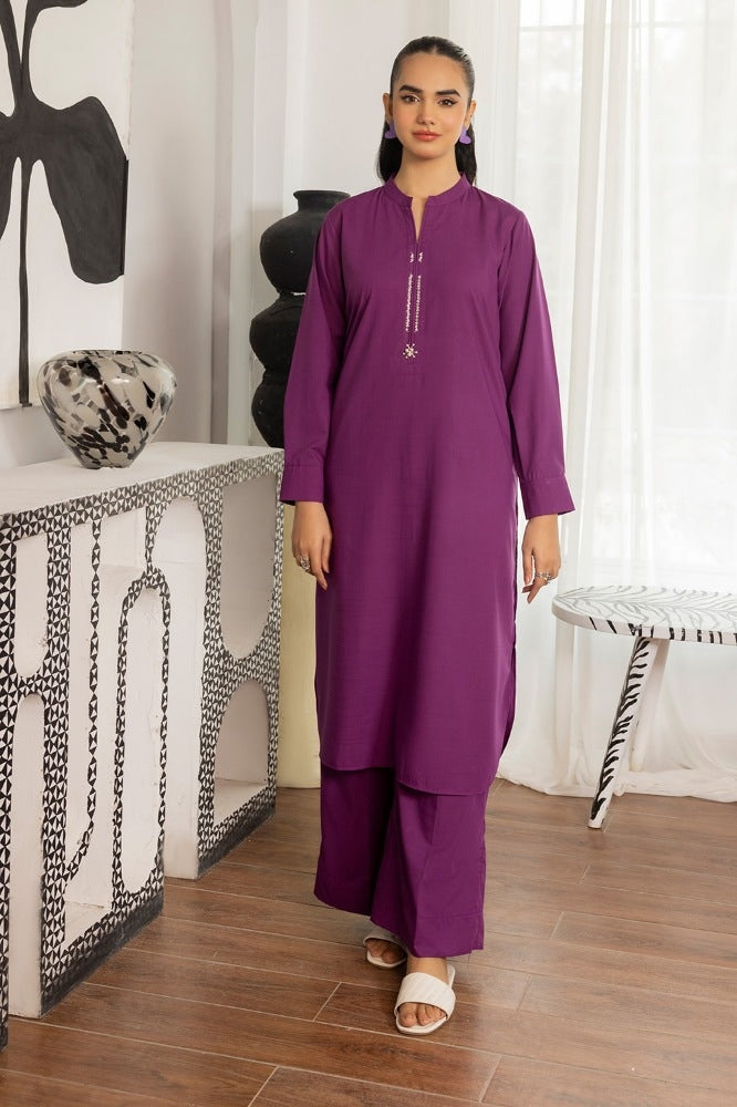 Dobby Dyed Co-Ord Set KST-43171