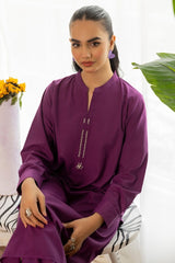 Dobby Dyed Co-Ord Set KST-43171