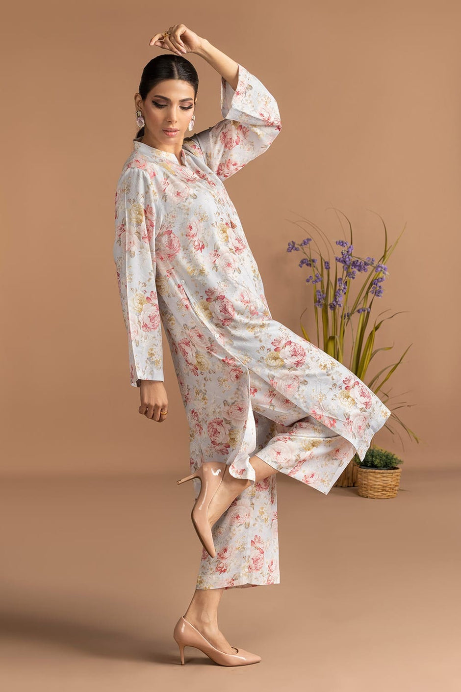Dobby Printed Co-Ord Set