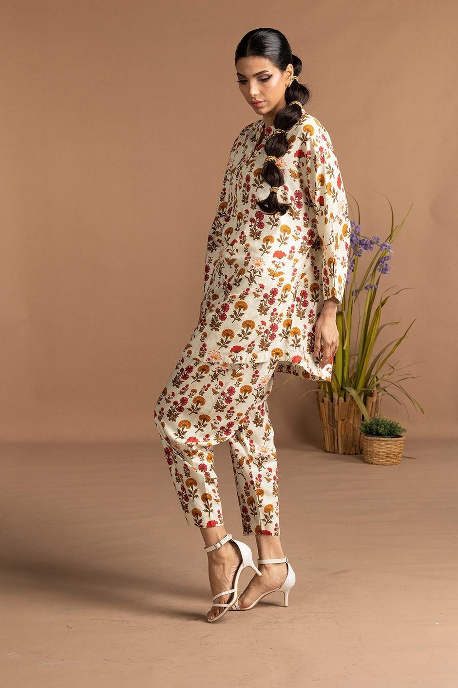 Dobby Printed Co-Ord Set